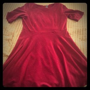 Julian Taylor red dress